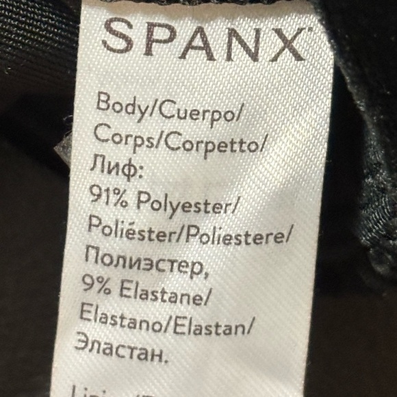 Spanx Black Velvet Leggings - Picture 6 of 10